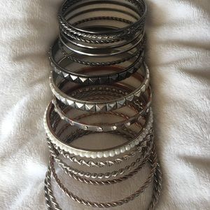 16 bangle bracelets from Maurices